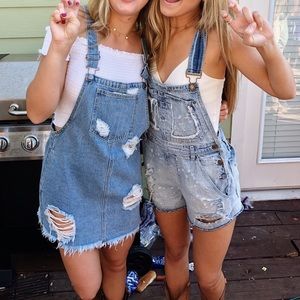 LF CARMAR denim overalls